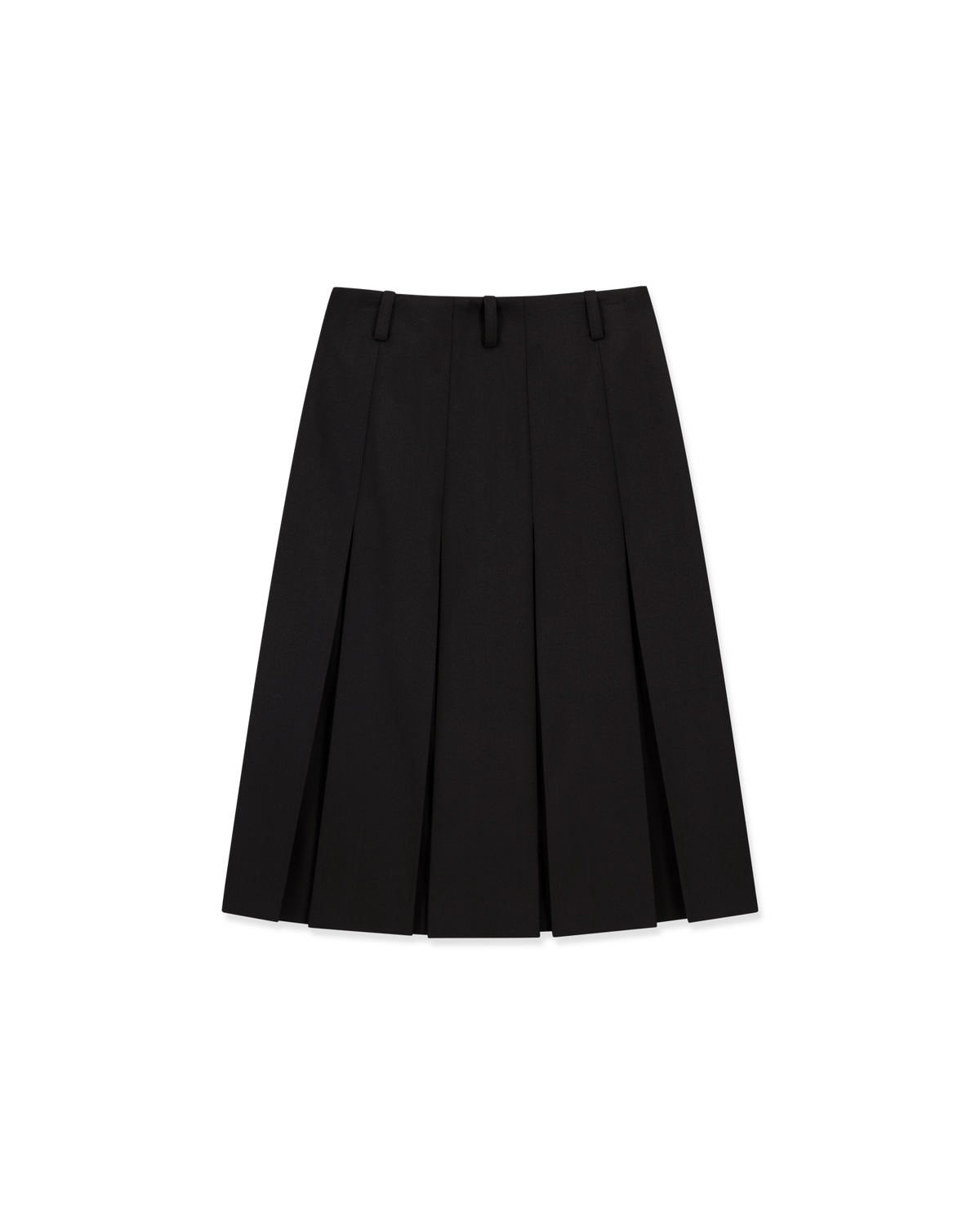 Kimhe Kim - Wool-Blended Alex Pleated Skirt (Black) product image 7 | TRAB K-Fashion Australia