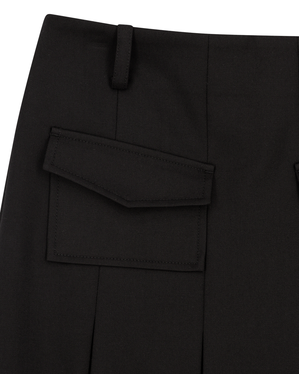 Kimhe Kim - Wool-Blended Alex Pleated Skirt (Black) product image 9 | TRAB K-Fashion Australia