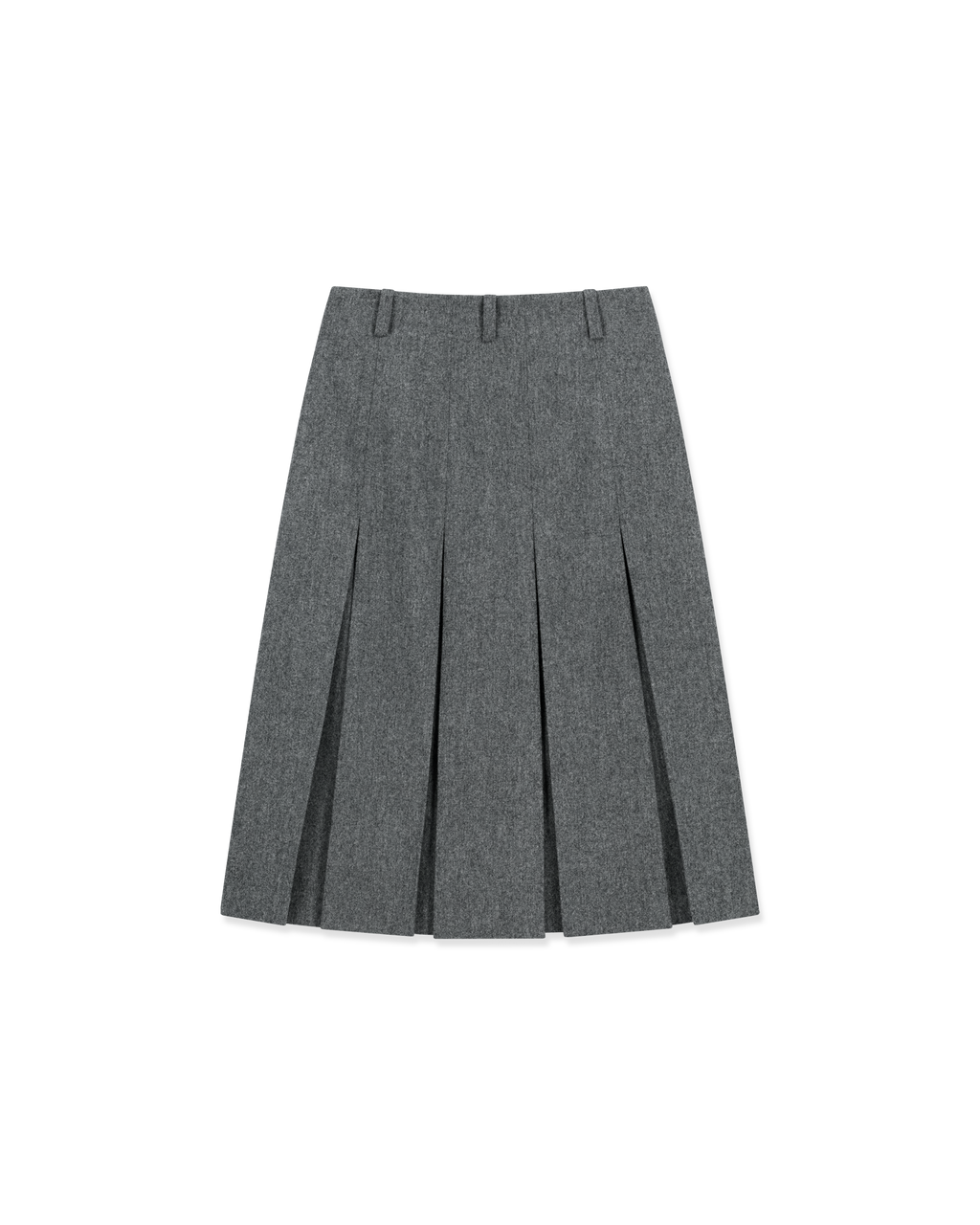 Kimhe Kim - Wool-Blended Alex Pleated Skirt (Grey) product image 7 | TRAB K-Fashion Australia