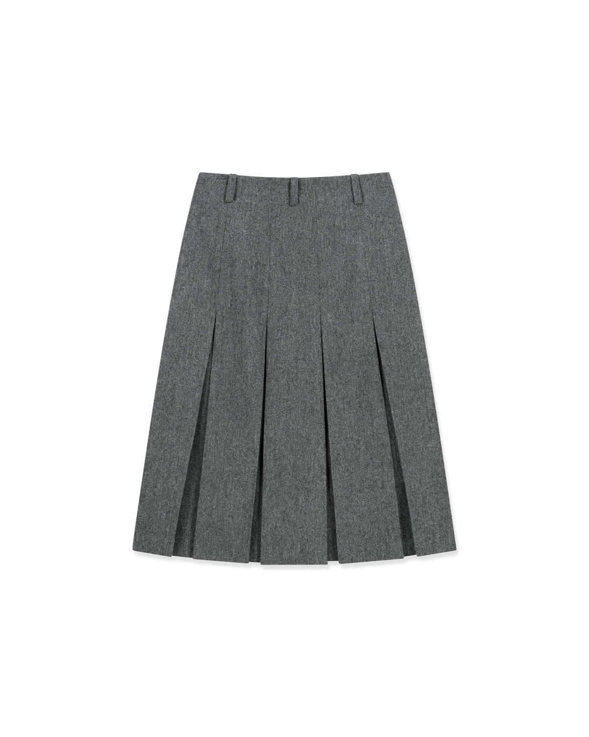 Kimhe Kim - Wool-Blended Alex Pleated Skirt (Grey) product image 7 | TRAB K-Fashion Australia
