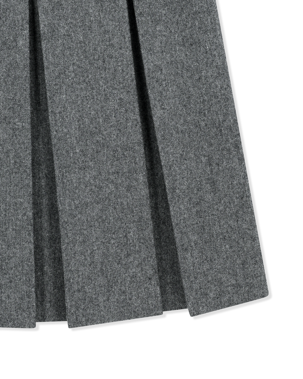 Kimhe Kim - Wool-Blended Alex Pleated Skirt (Grey) product image 10 | TRAB K-Fashion Australia