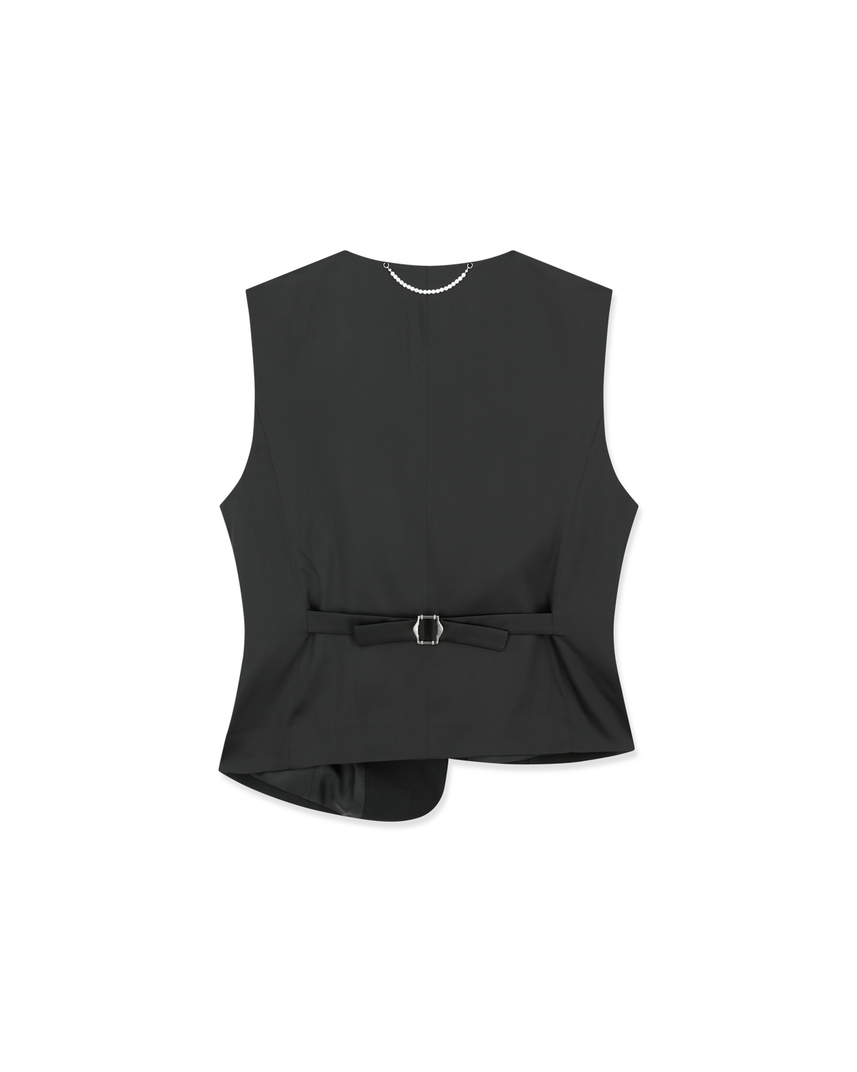 Kimhe Kim - Claude Draped Vest (Black) product image 7 | TRAB K-Fashion Australia