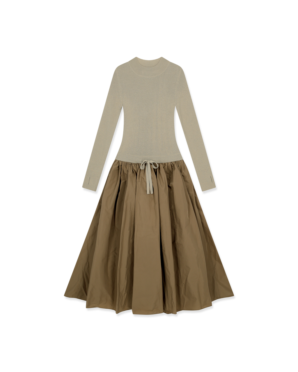 Kimhe Kim - Amelie Knit Long Dress (Beige) product image 5 | TRAB K-Fashion Australia