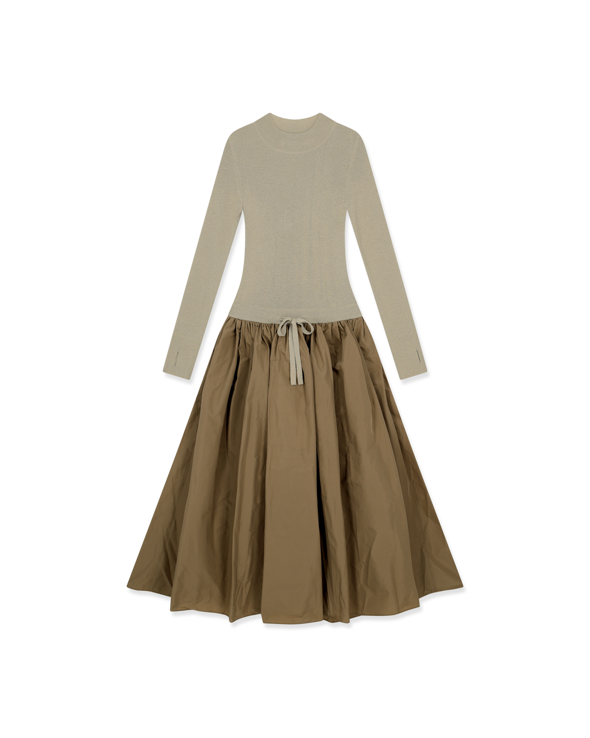 Kimhe Kim - Amelie Knit Long Dress (Beige) product image 5 | TRAB K-Fashion Australia