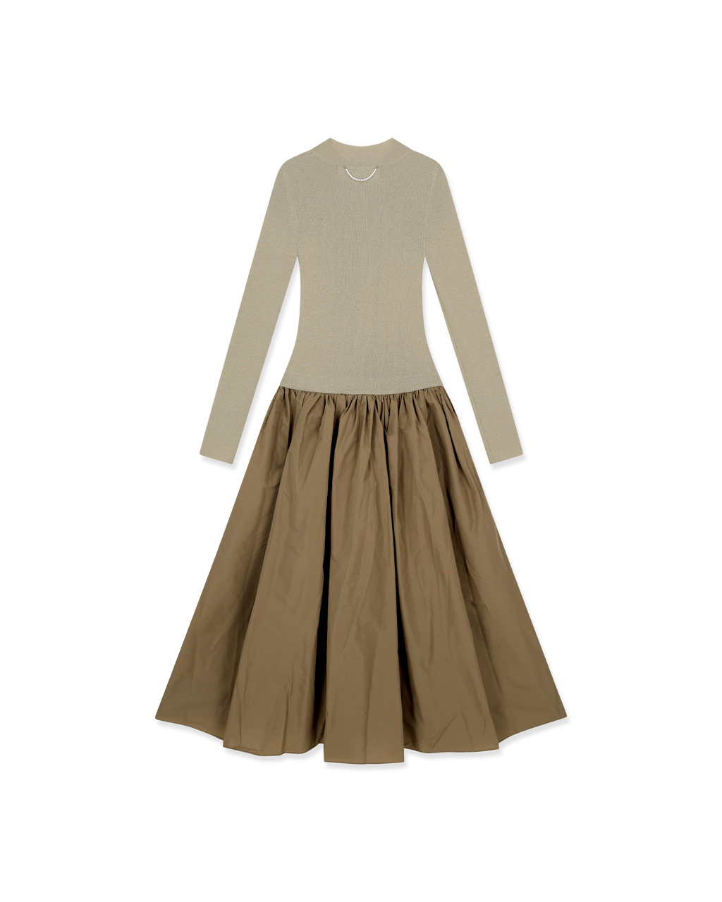 Kimhe Kim - Amelie Knit Long Dress (Beige) product image 6 | TRAB K-Fashion Australia