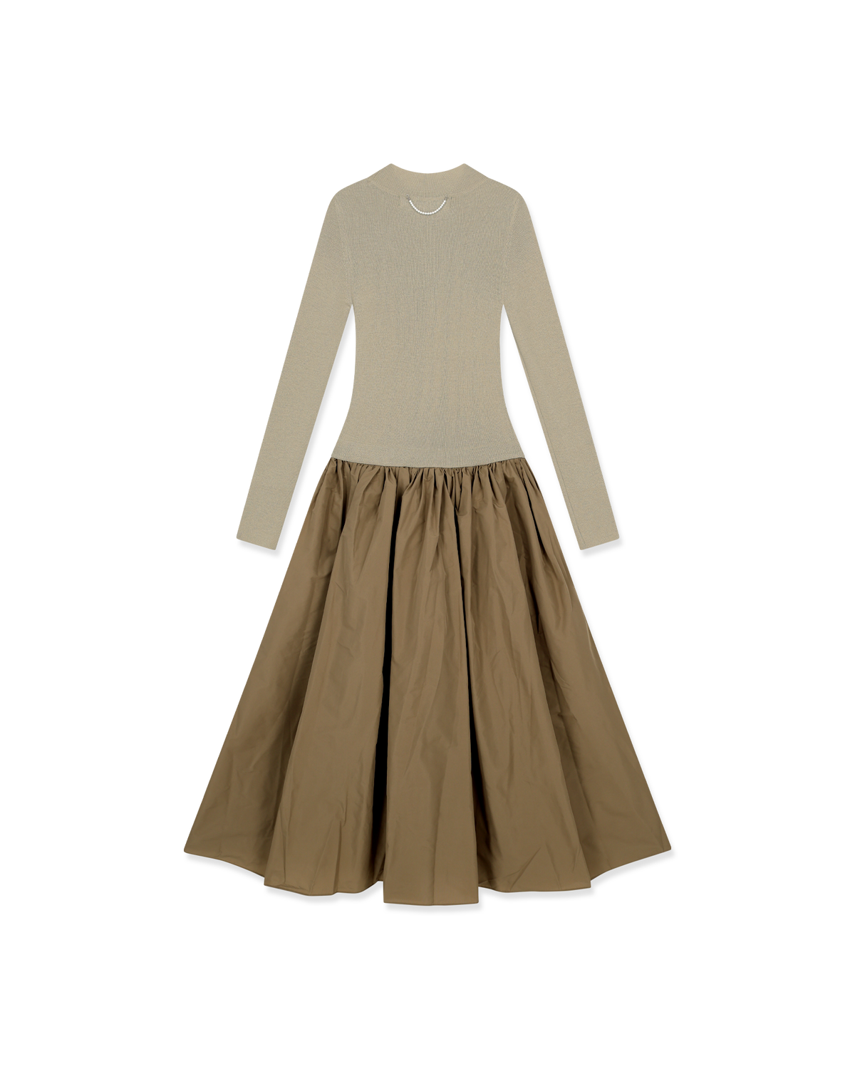 Kimhe Kim - Amelie Knit Long Dress (Beige) product image 6 | TRAB K-Fashion Australia