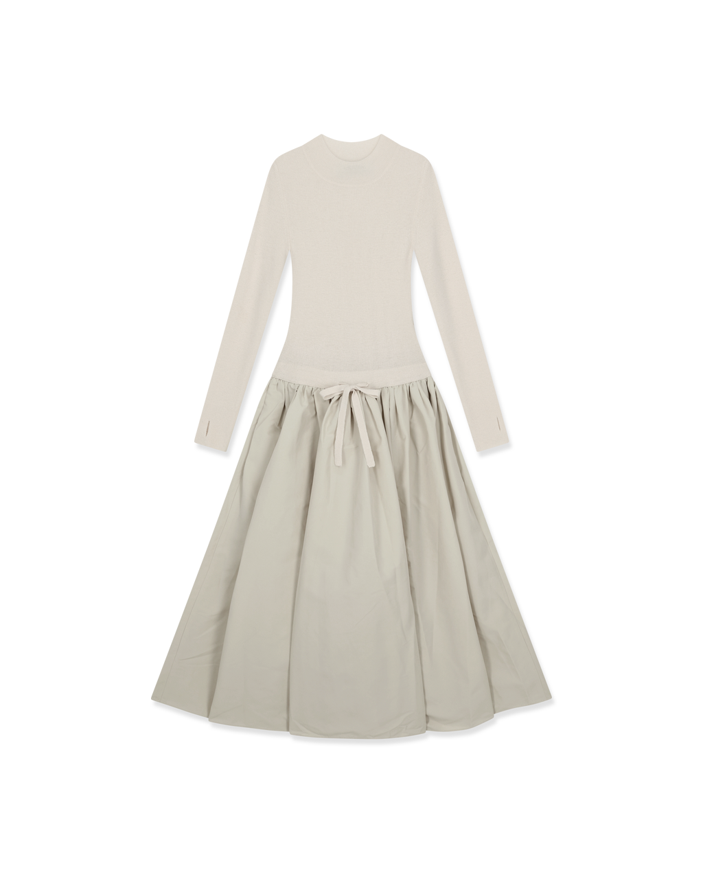 Kimhe Kim - Amelie Knit Long Dress (Ivory) product image 5 | TRAB K-Fashion Australia