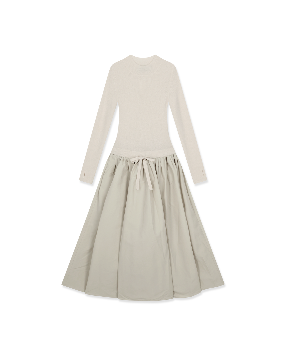 Kimhe Kim - Amelie Knit Long Dress (Ivory) product image 5 | TRAB K-Fashion Australia