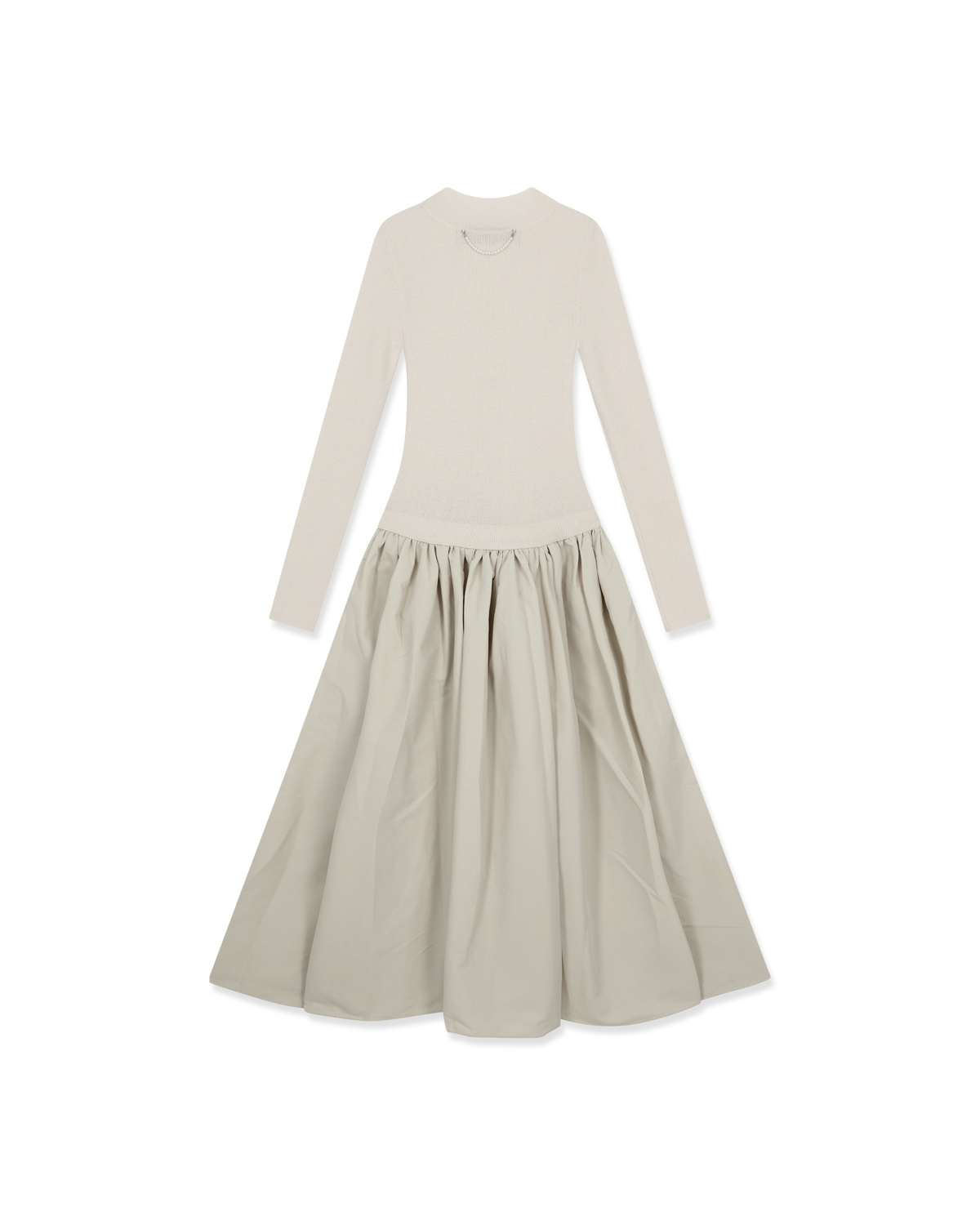 Kimhe Kim - Amelie Knit Long Dress (Ivory) product image 6 | TRAB K-Fashion Australia