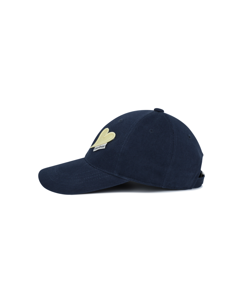 Kimhe Kim - Heart Patch Ball Cap (Navy/Yellow) product image 5 | TRAB K-Fashion Australia