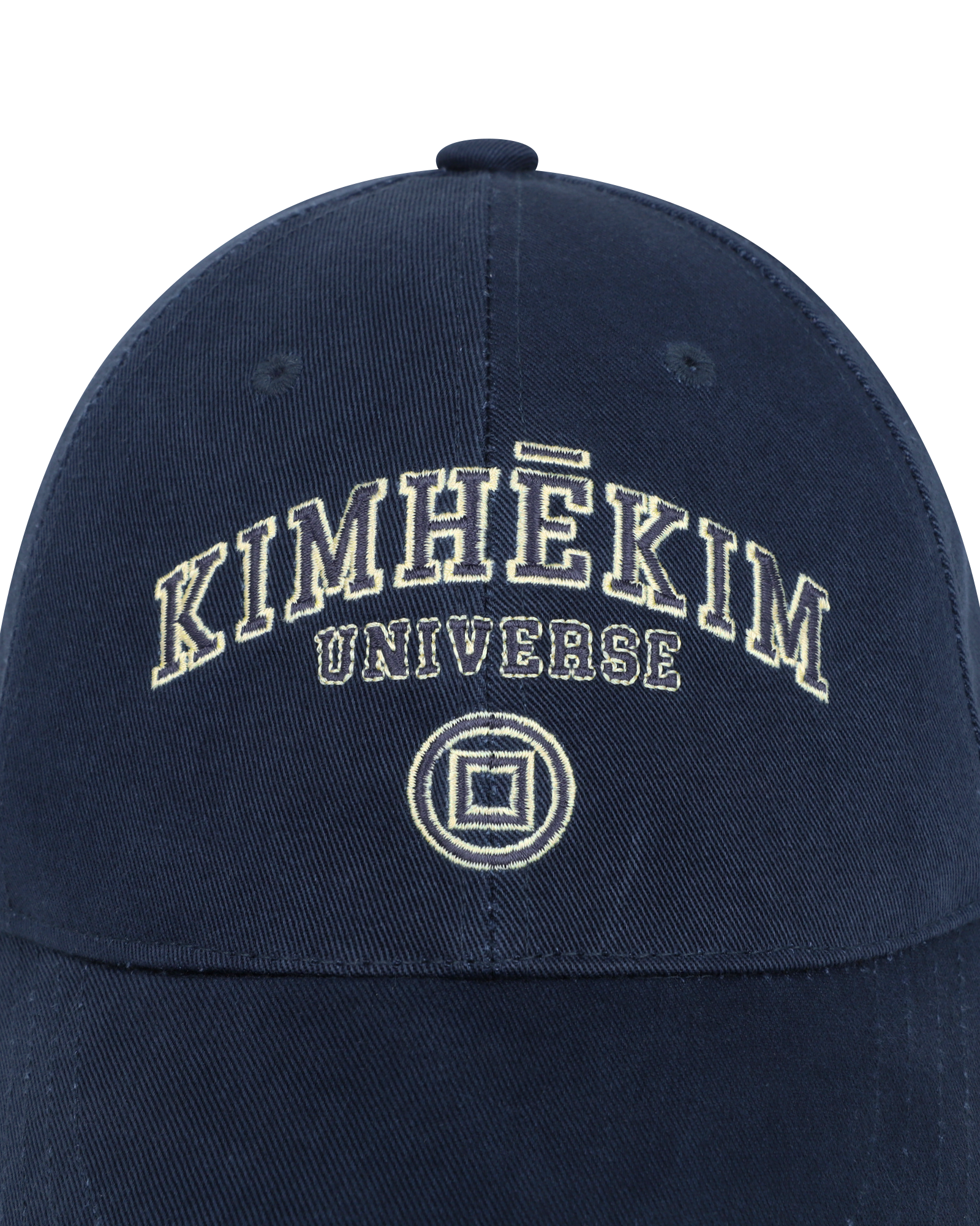 Kimhe Kim - Universe Baseball Cap (Navy/Yellow) product image 7 | TRAB K-Fashion Australia