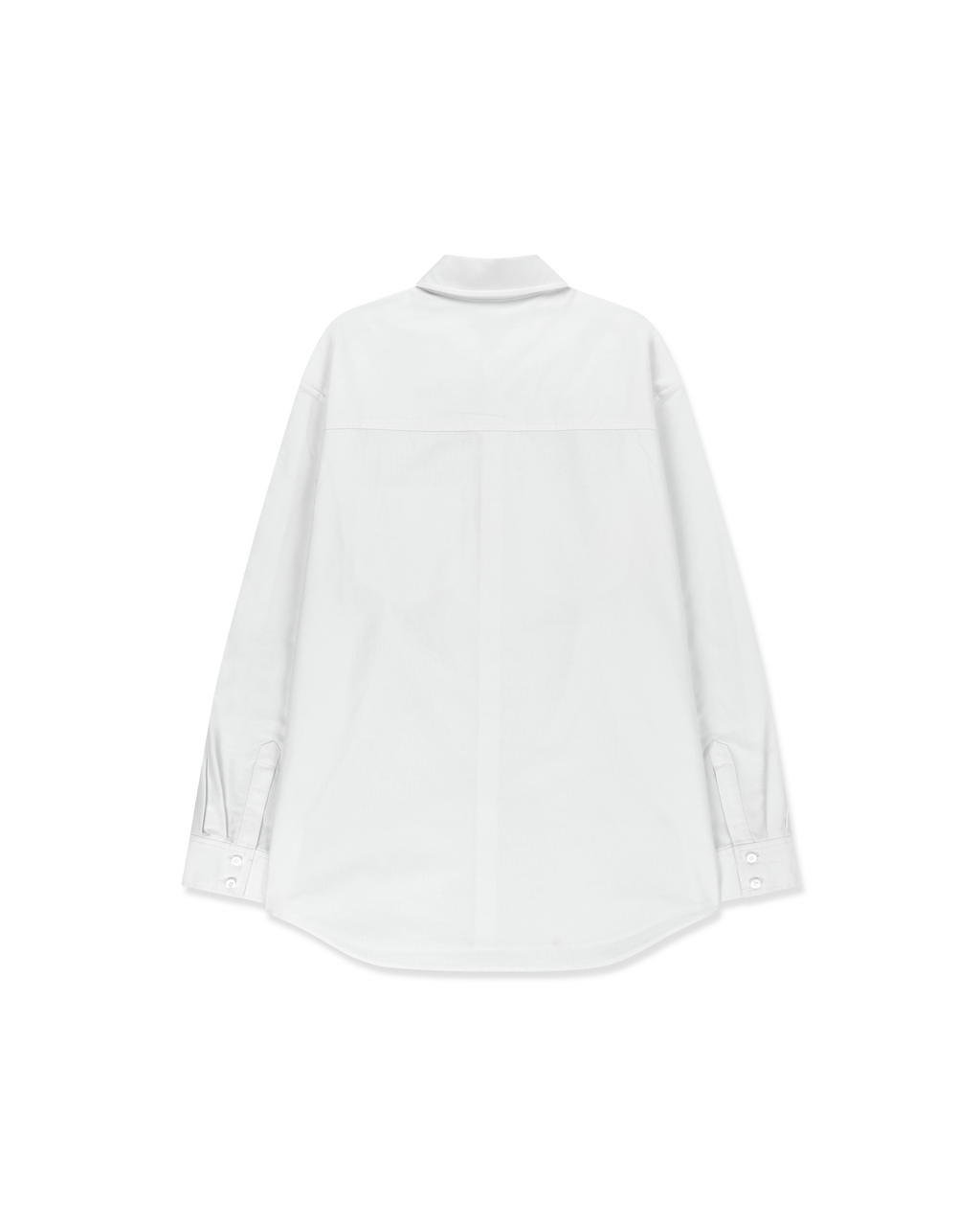 Kimhe Kim - Mini Heart Patch Double Pockets Shirt (White) product image 5 | TRAB K-Fashion Australia
