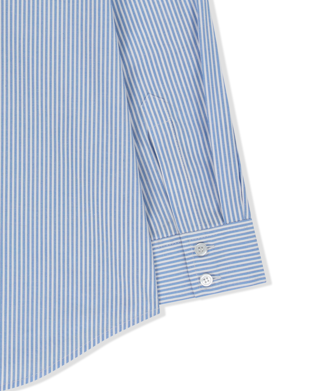 Kimhe Kim - Mini Heart Patch Double Pockets Shirt (Sky Blue/Pink) product image 8 | TRAB K-Fashion Australia
