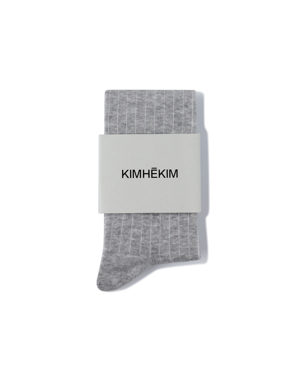 Kimhe Kim - Mini Heart Patch Socks (Grey) product image 5 | TRAB K-Fashion Australia