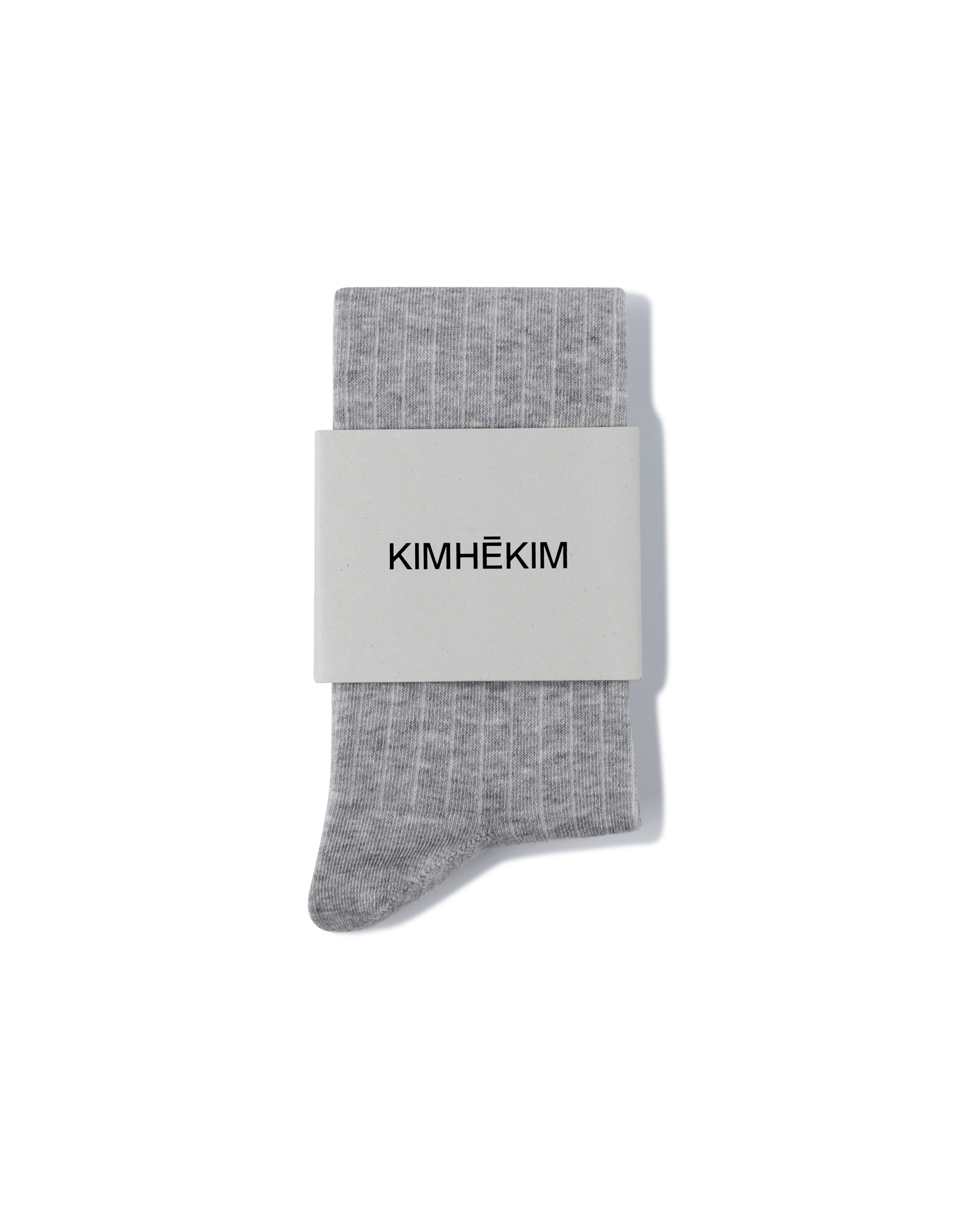 Kimhe Kim - Mini Heart Patch Socks (Grey) product image 5 | TRAB K-Fashion Australia
