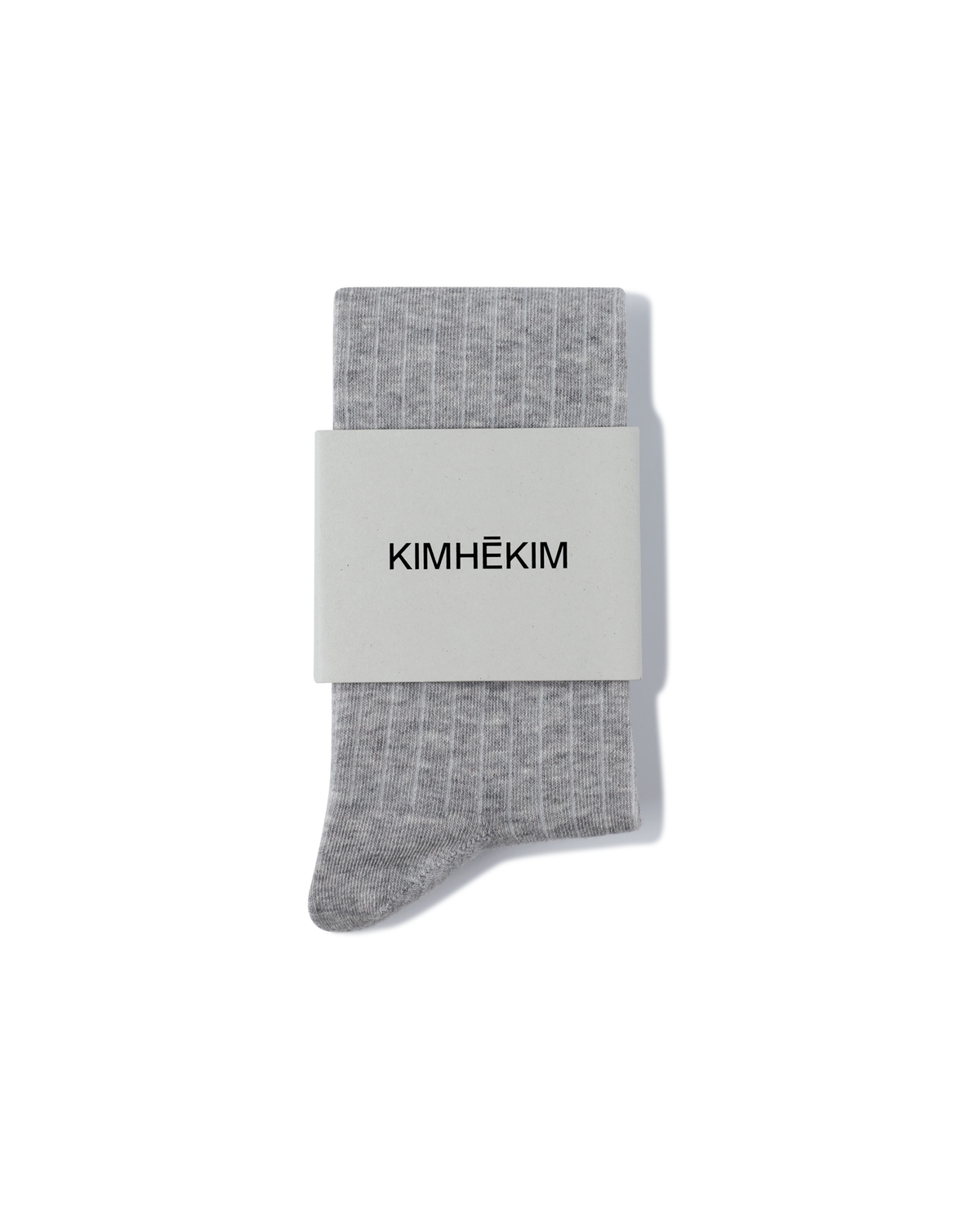 Kimhe Kim - Mini Heart Patch Socks (Grey) product image 5 | TRAB K-Fashion Australia