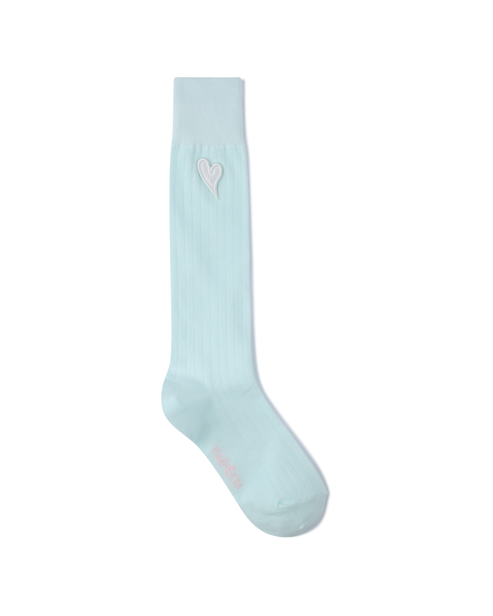 Kimhe Kim - Mini Heart Patch Socks (Mint/White) product image 2 | TRAB K-Fashion Australia