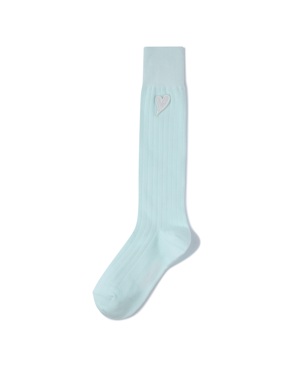 Kimhe Kim - Mini Heart Patch Socks (Mint/White) product image 4 | TRAB K-Fashion Australia