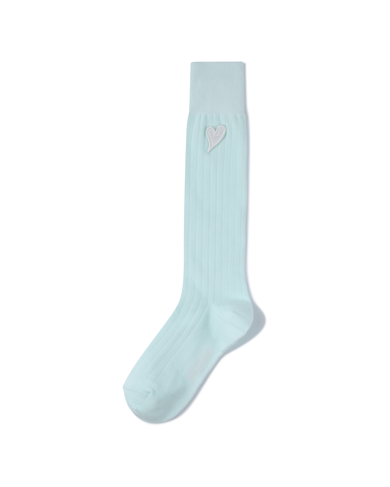 Kimhe Kim - Mini Heart Patch Socks (Mint/White) product image 4 | TRAB K-Fashion Australia
