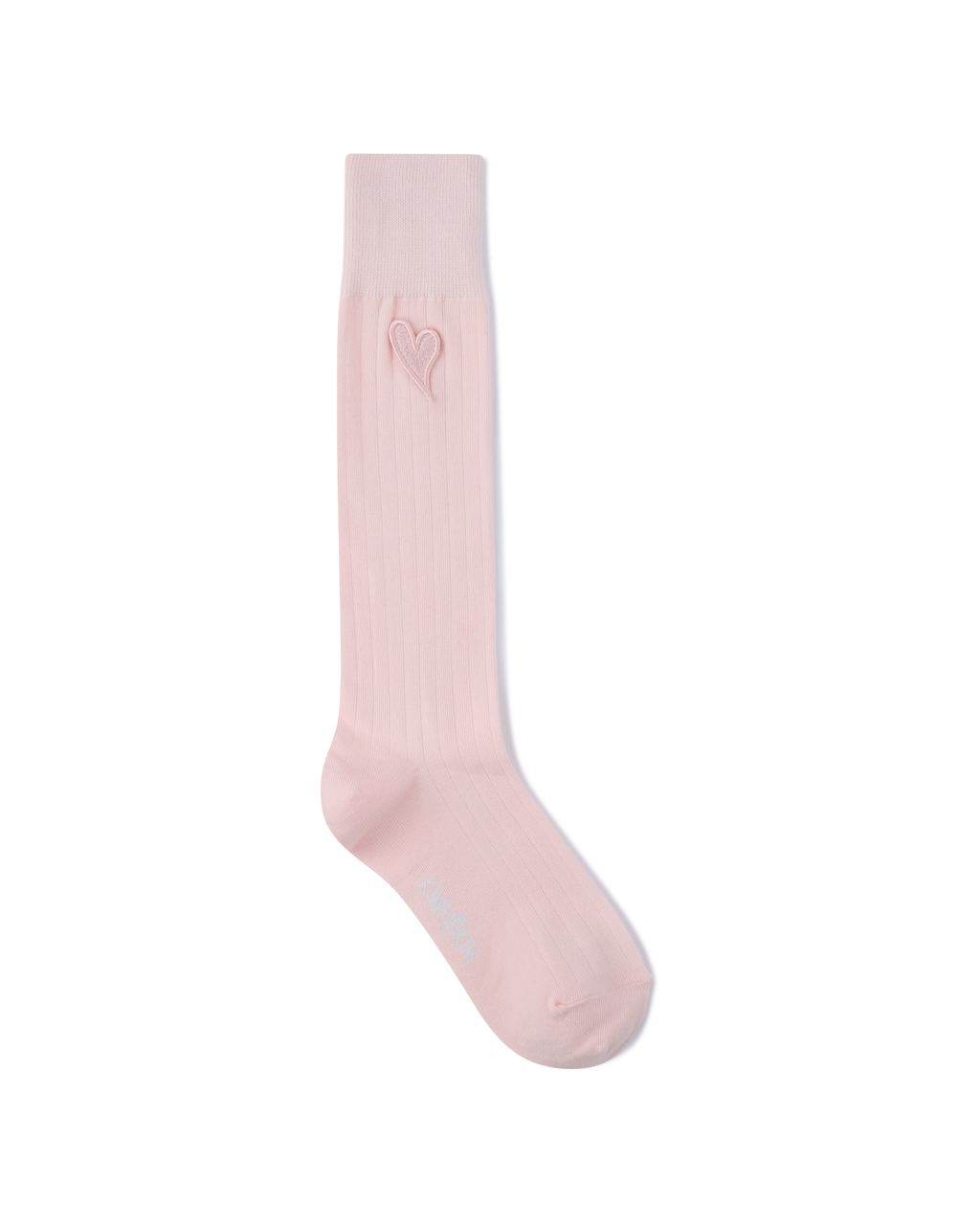 Kimhe Kim - Mini Heart Patch Socks (Pink) product image 2 | TRAB K-Fashion Australia