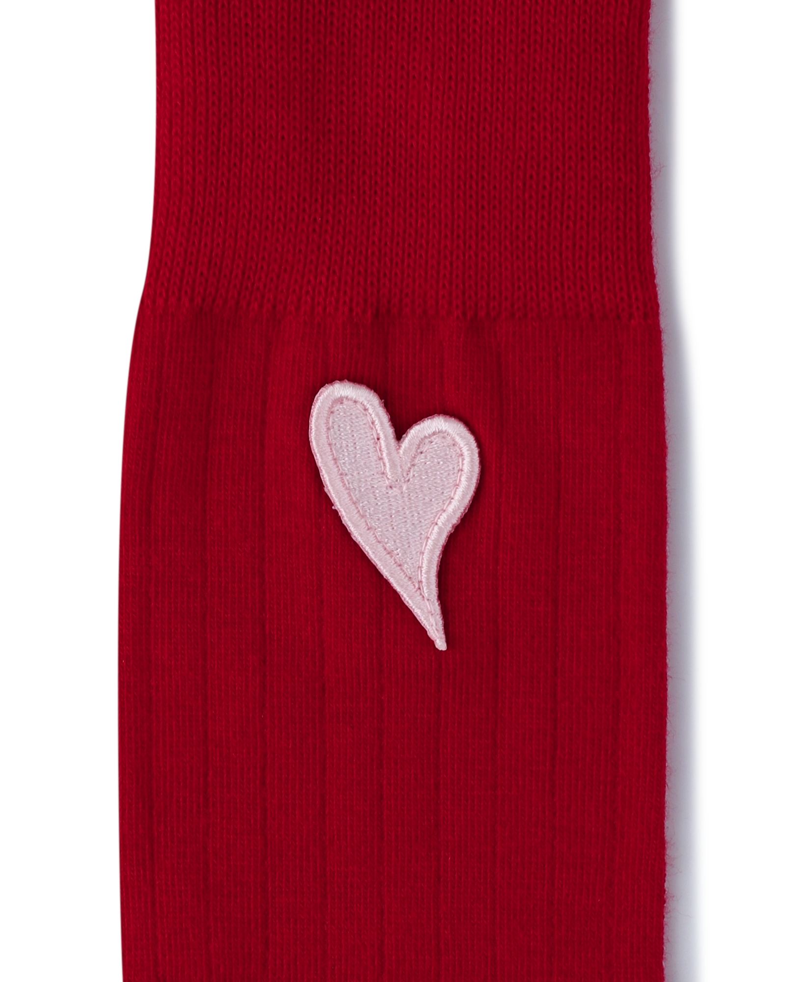 Kimhe Kim - Mini Heart Patch Socks (Red/ Pink) product image 3 | TRAB K-Fashion Australia