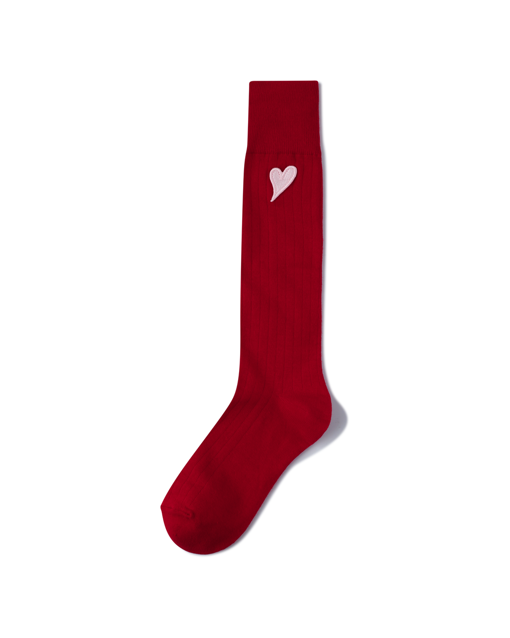 Kimhe Kim - Mini Heart Patch Socks (Red/ Pink) product image 4 | TRAB K-Fashion Australia