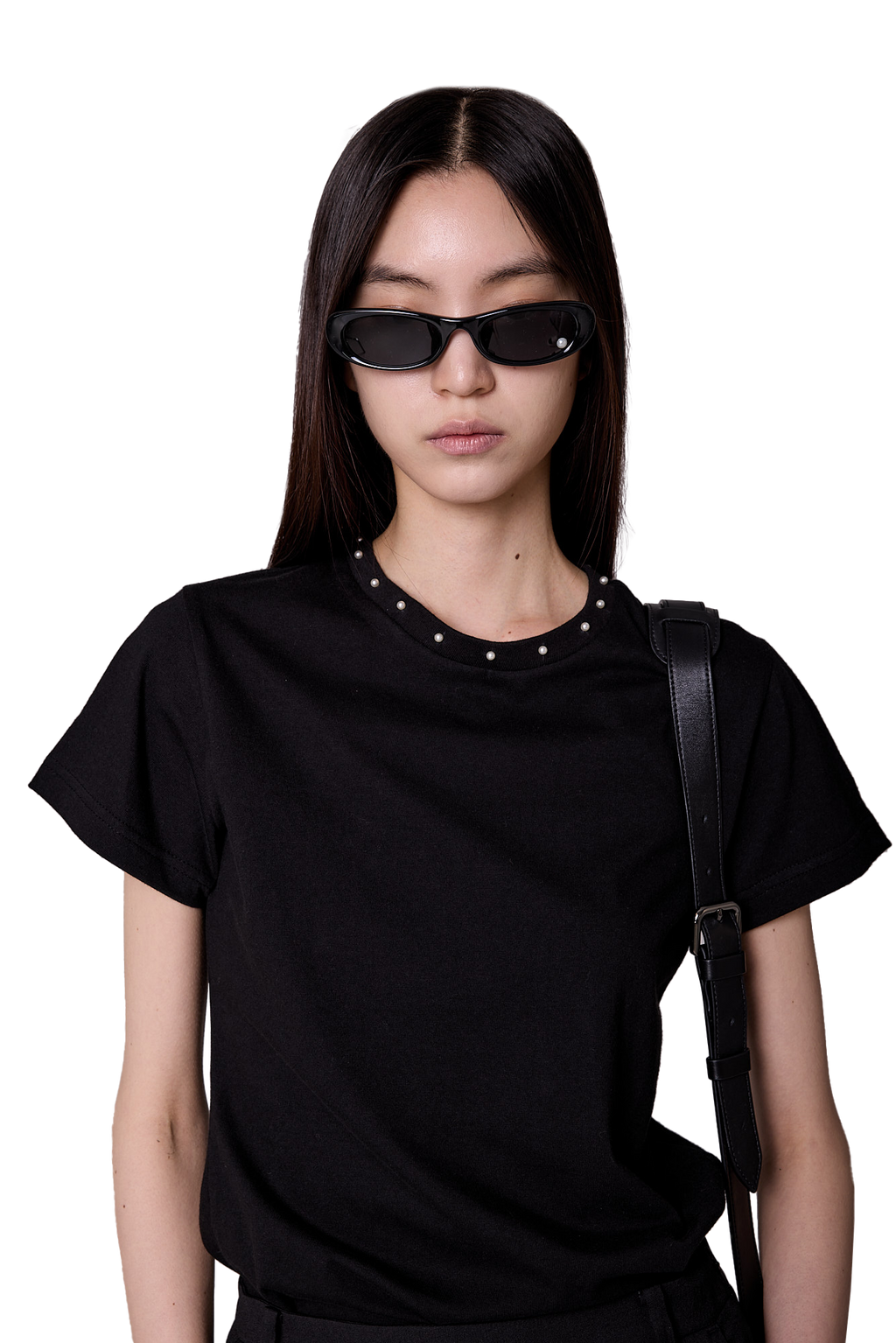 Kimhe Kim - Pearl Point Sunglasses (Black) product image 4 | TRAB K-Fashion Australia
