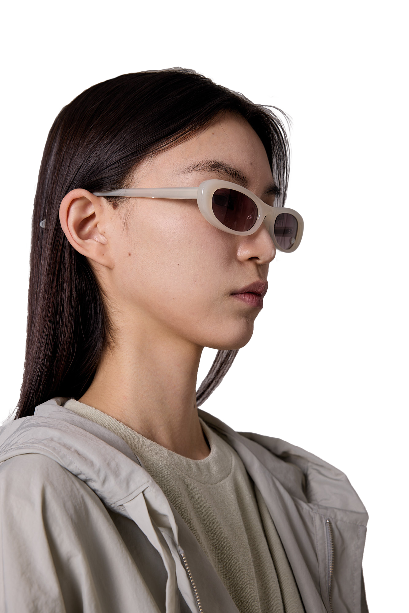 Kimhe Kim - Pearl Point Sunglasses (White) product image 9 | TRAB K-Fashion Australia