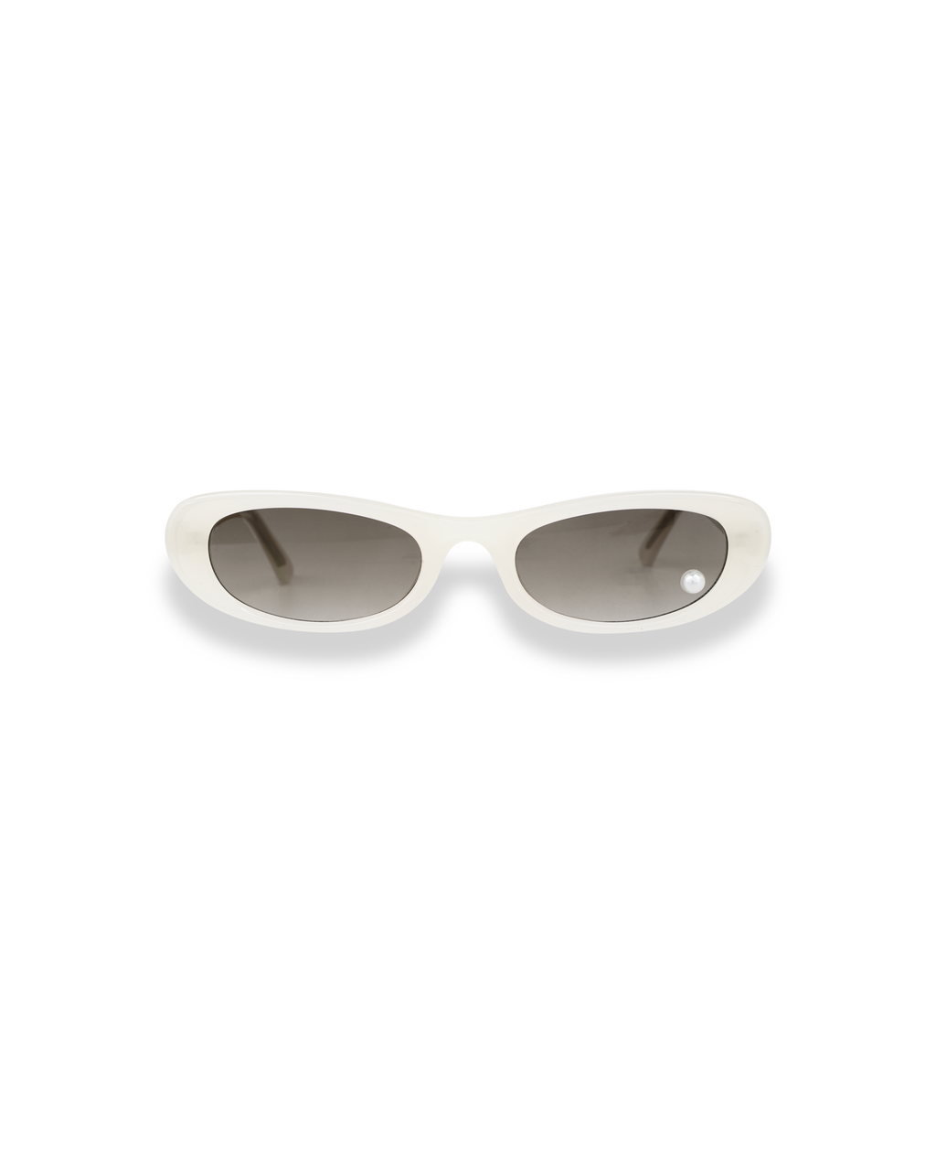 Kimhe Kim - Pearl Point Sunglasses (White) product image 2 | TRAB K-Fashion Australia