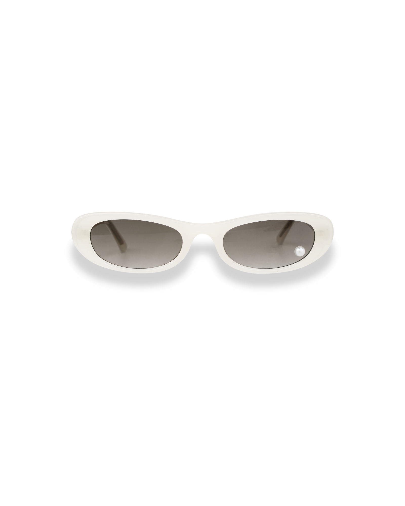 Kimhe Kim - Pearl Point Sunglasses (White) product image 2 | TRAB K-Fashion Australia