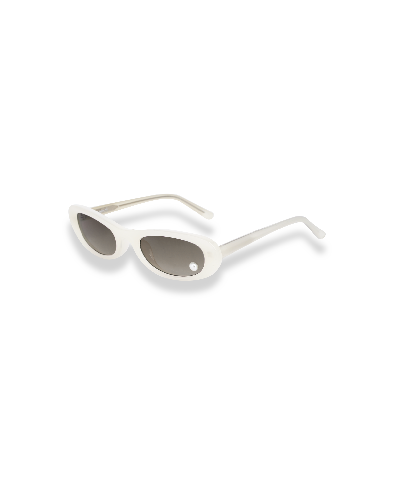 Kimhe Kim - Pearl Point Sunglasses (White) product image 3 | TRAB K-Fashion Australia