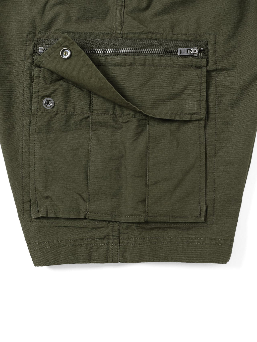 thisisneverthat - Zip Cargo Short (Khaki) product image 4 | TRAB K-Fashion Australia