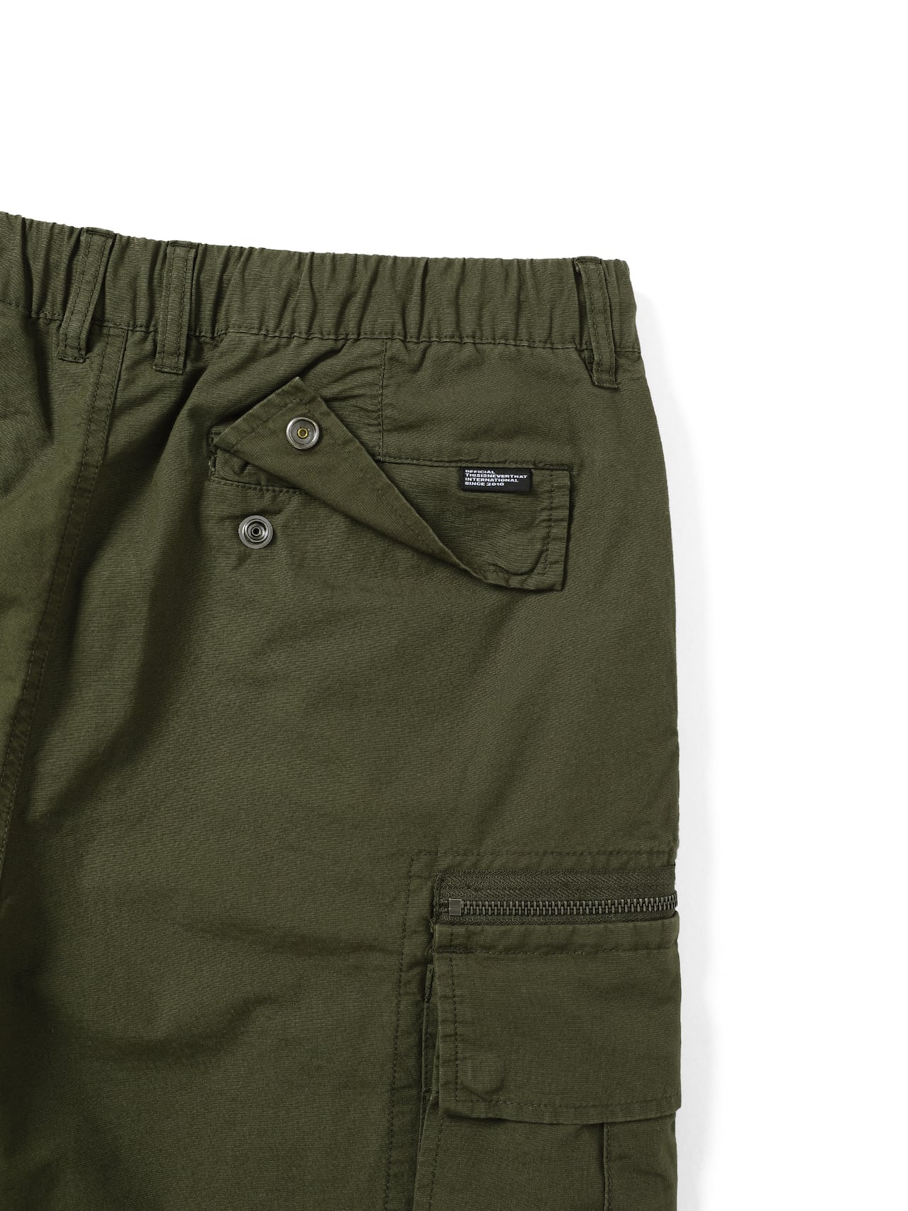 thisisneverthat - Zip Cargo Short (Khaki) product image 5 | TRAB K-Fashion Australia