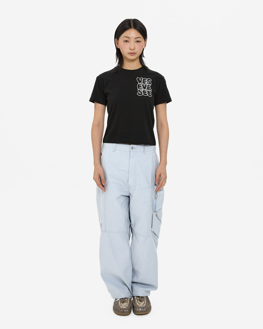 yeseyesee - Zip Cargo Pants (Blue) product image 12 | TRAB K-Fashion Australia