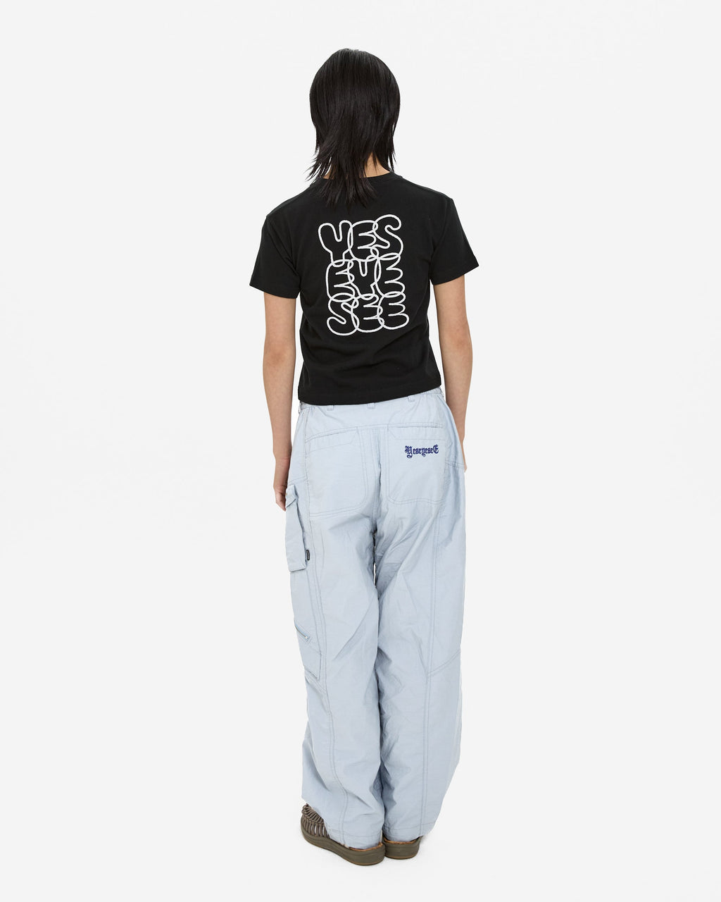 yeseyesee - Zip Cargo Pants (Blue) product image 13 | TRAB K-Fashion Australia