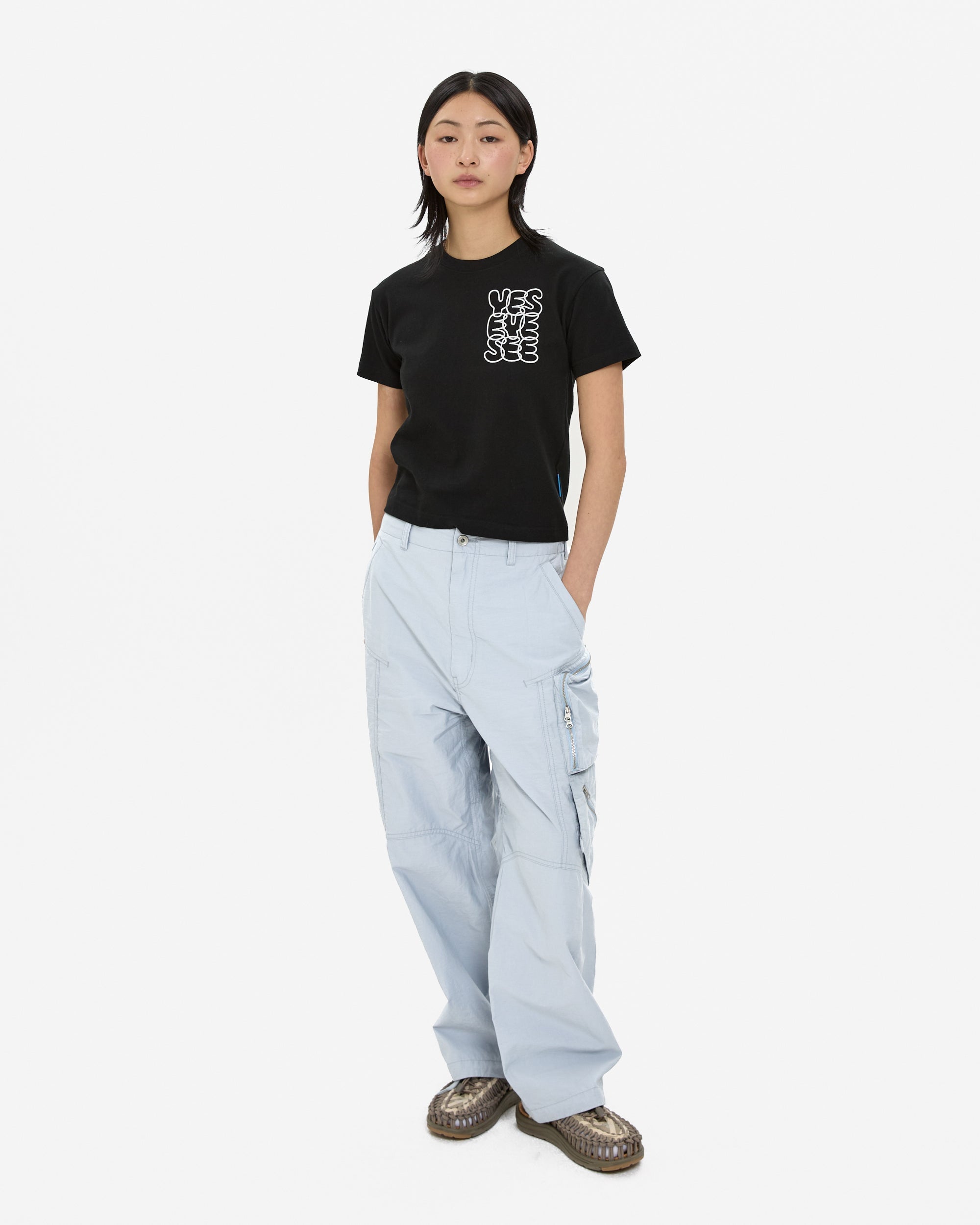 yeseyesee - Zip Cargo Pants (Blue) product image 14 | TRAB K-Fashion Australia