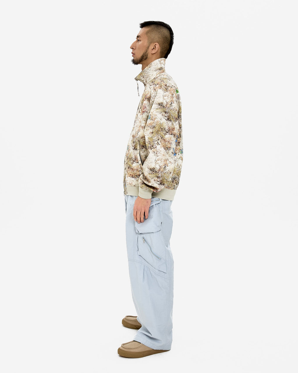 yeseyesee - Zip Cargo Pants (Blue) product image 9 | TRAB K-Fashion Australia