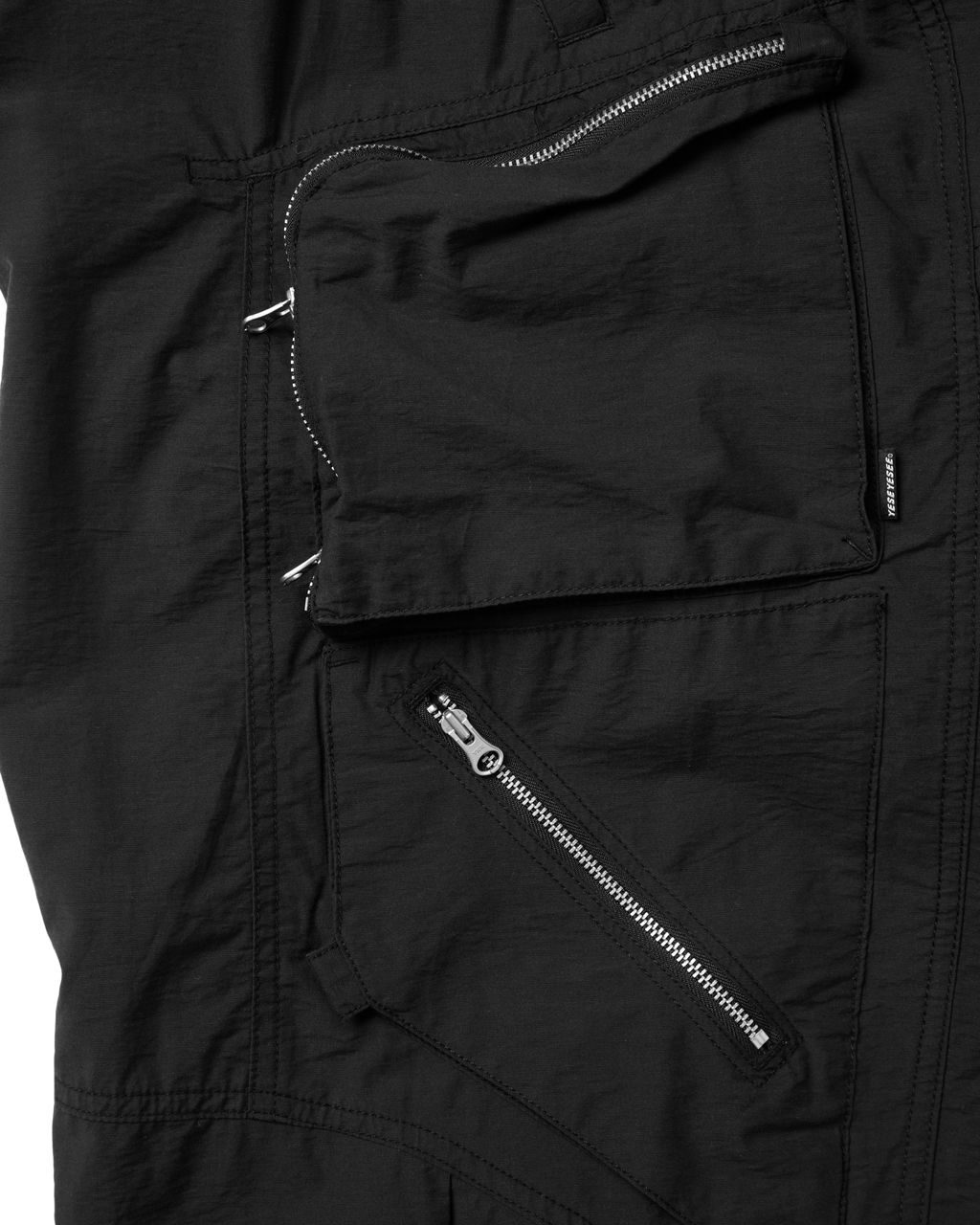 yeseyesee - Zip Cargo Pants (Black) product image 6 | TRAB K-Fashion Australia
