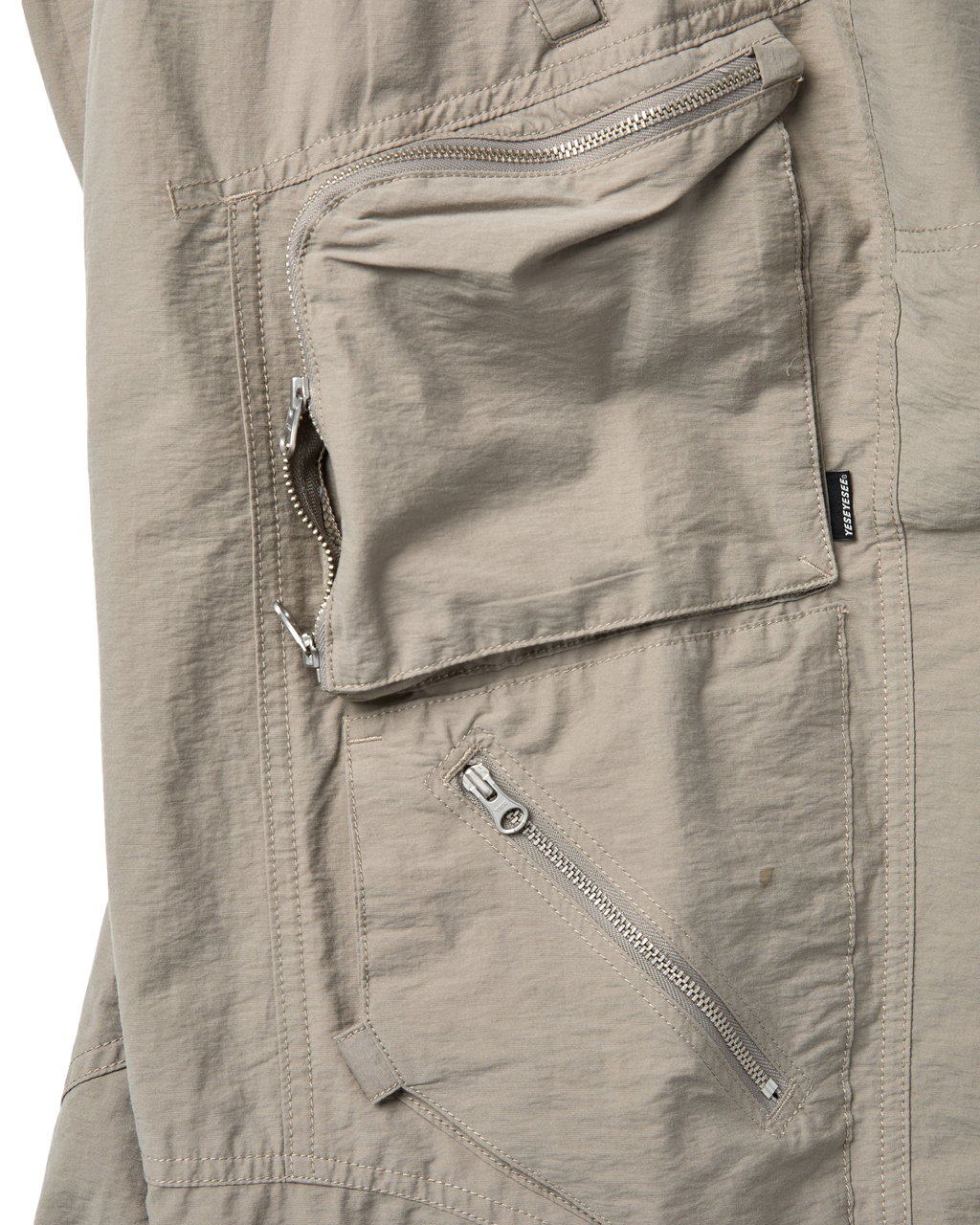 yeseyesee - Zip Cargo Pants (Greige) product image 6 | TRAB K-Fashion Australia