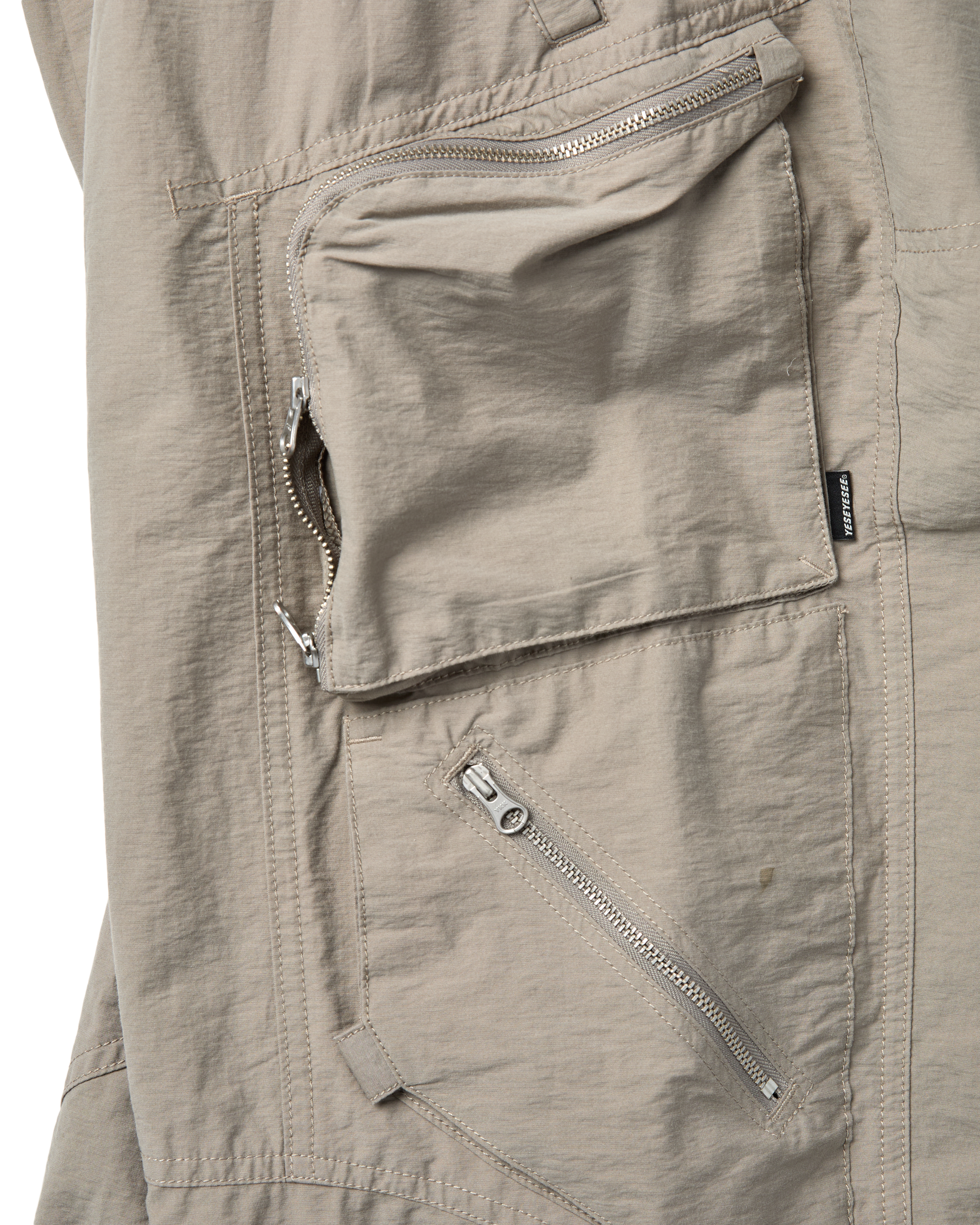 yeseyesee - Zip Cargo Pants (Greige) product image 6 | TRAB K-Fashion Australia