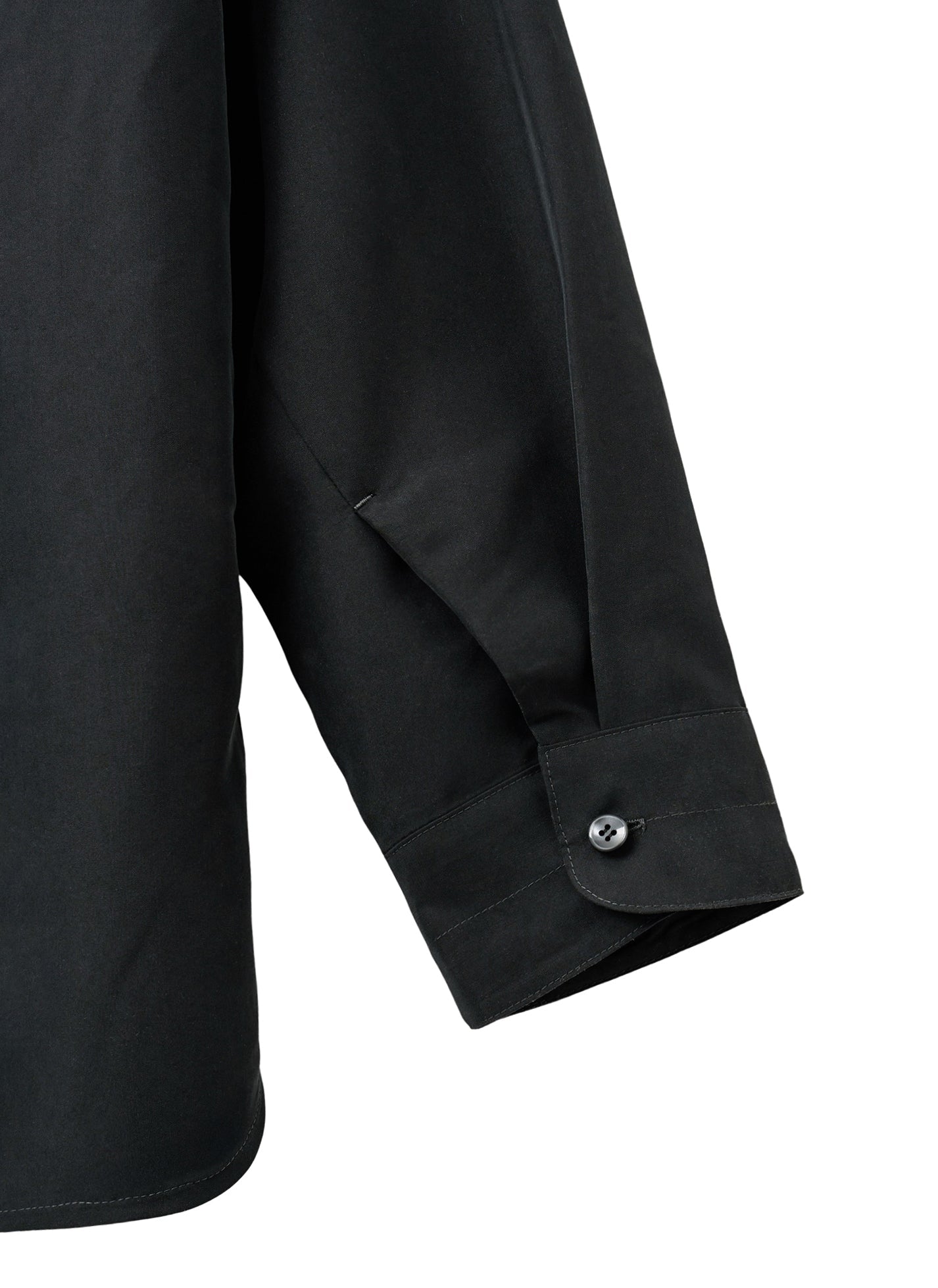 Post Archive Faction - Zip Shirt (Archive) (Black Rayon) product image 5 | TRAB K-Fashion Australia