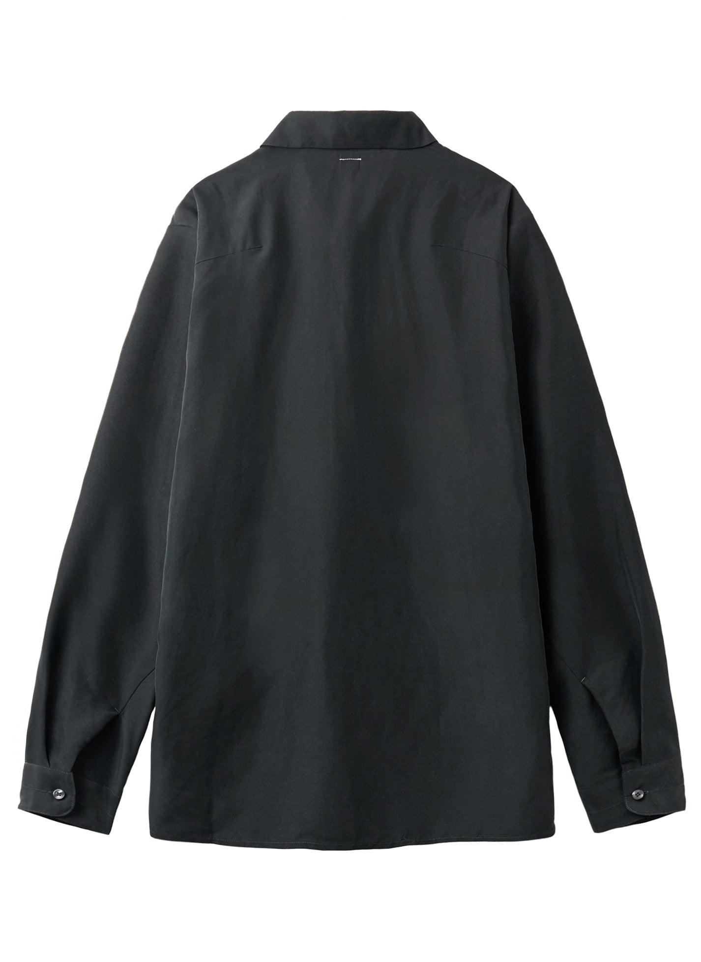 Post Archive Faction - Zip Shirt (Archive) (Black Rayon) product image 2 | TRAB K-Fashion Australia