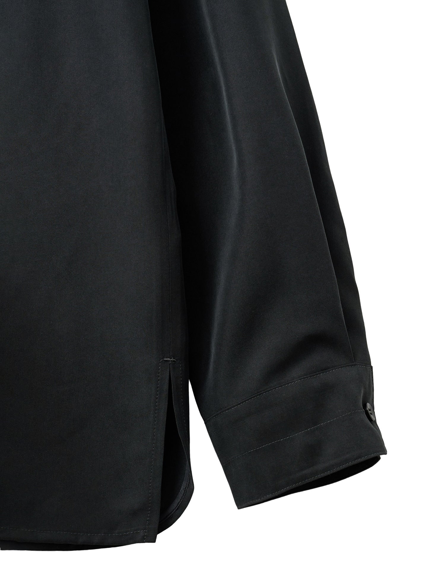 Post Archive Faction - Zip Shirt (Archive) (Black Rayon) product image 4 | TRAB K-Fashion Australia