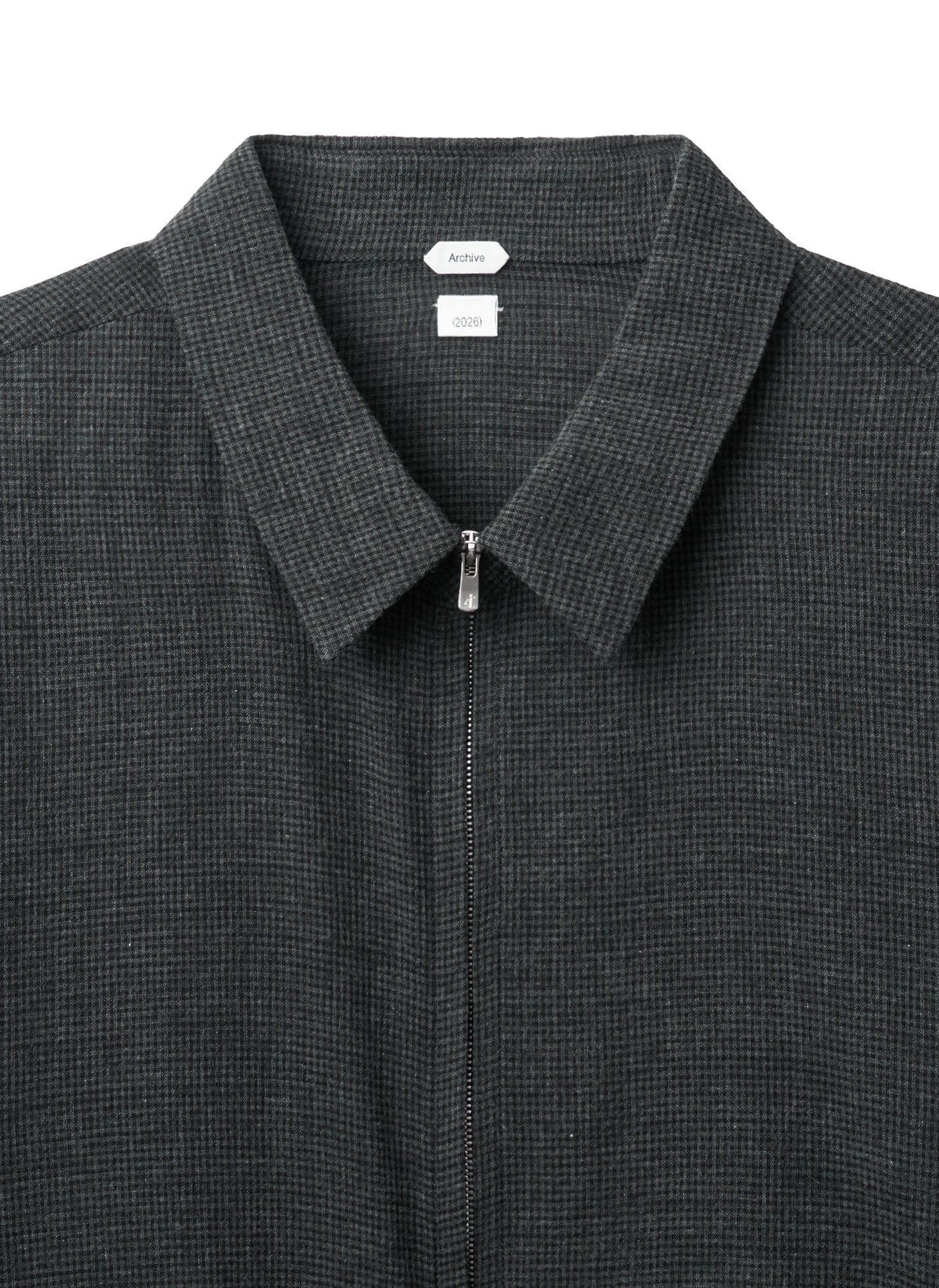 Post Archive Faction - Zip Shirt (Archive) (Charcoal) product image 3 | TRAB K-Fashion Australia