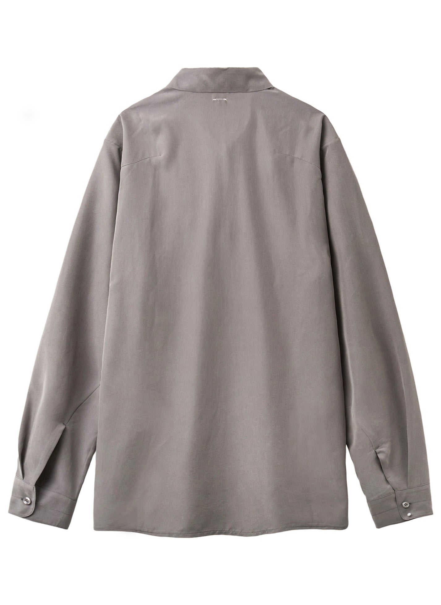 Post Archive Faction - Zip Shirt (Archive) (Grey Rayon) product image 2 | TRAB K-Fashion Australia