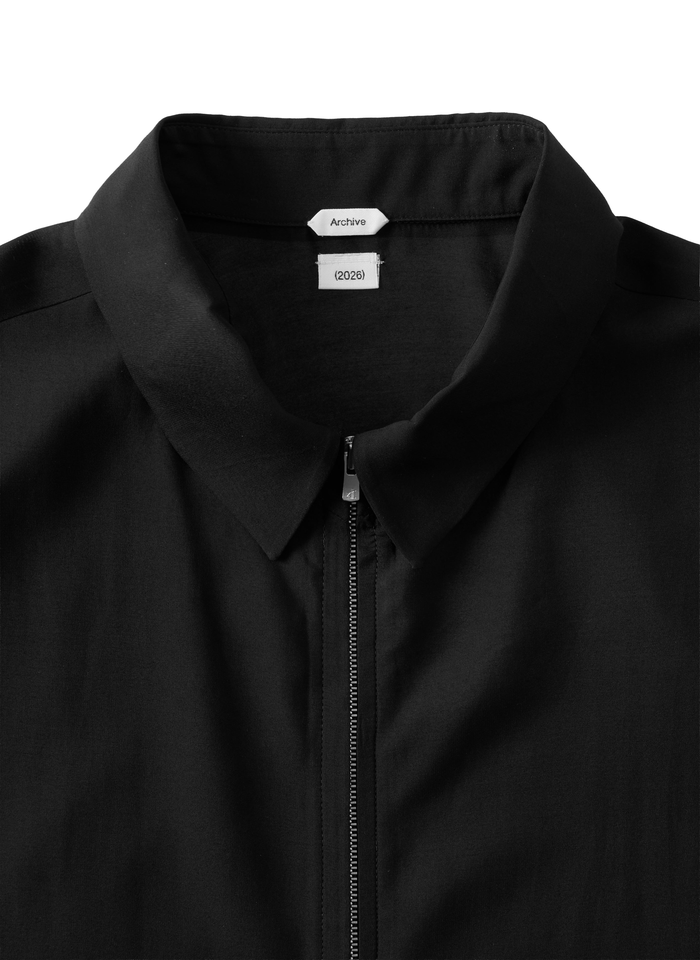 Post Archive Faction - Zip Shirt (Archive) (Black) product image 3 | TRAB K-Fashion Australia