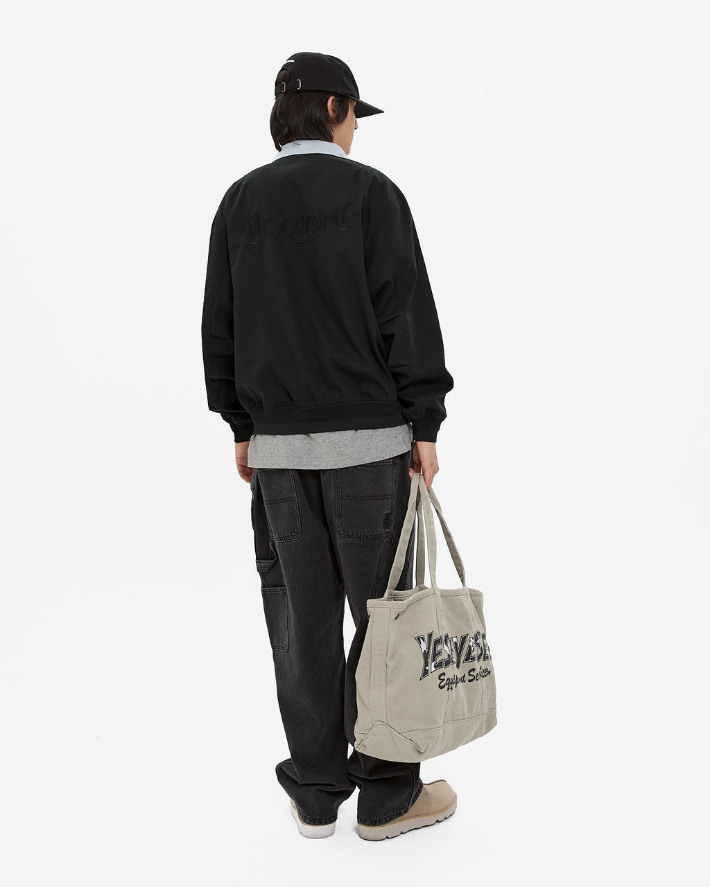 yeseyesee - Zip Work Jacket (Black) product image 11 | TRAB K-Fashion Australia