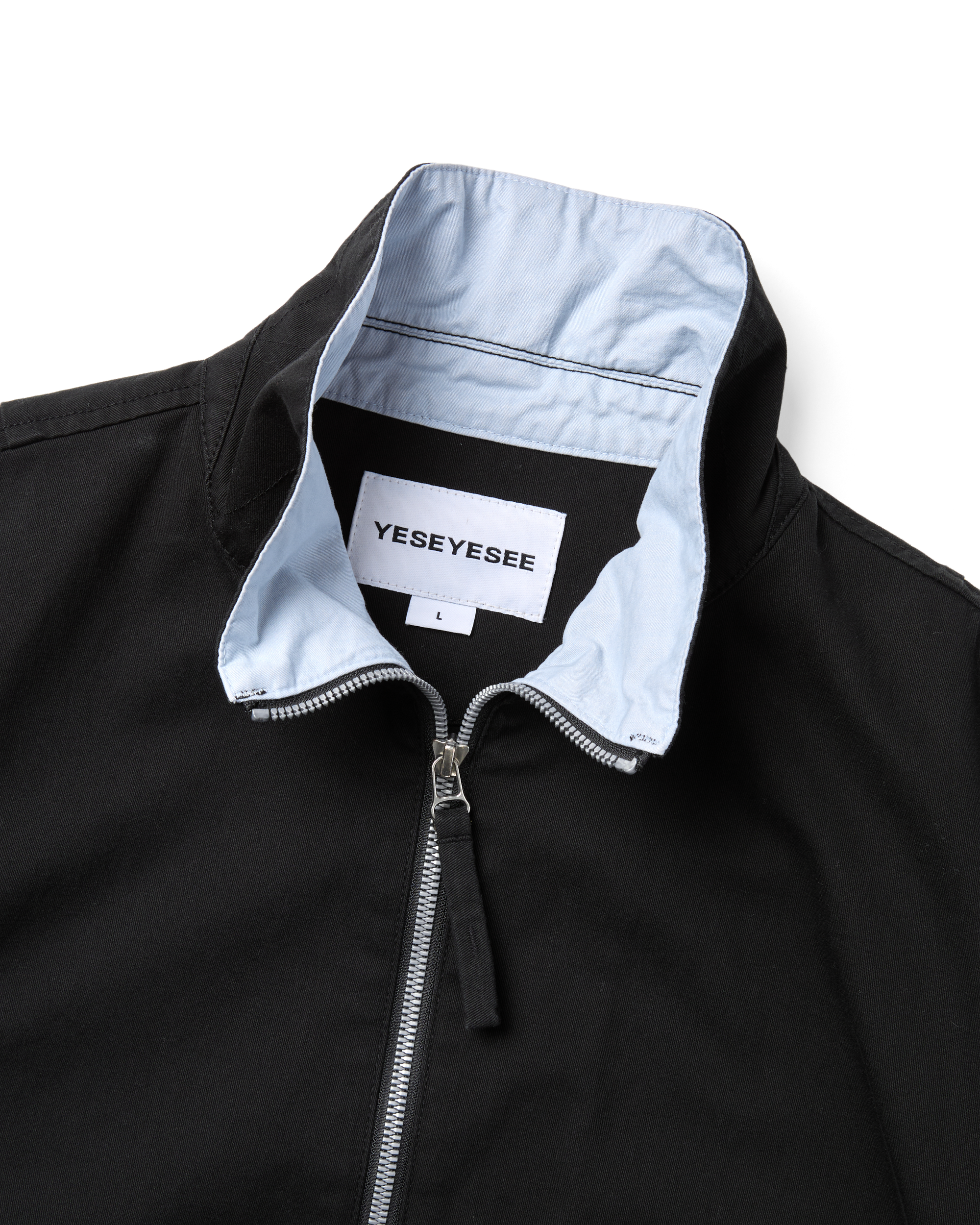 yeseyesee - Zip Work Jacket (Black) product image 3 | TRAB K-Fashion Australia