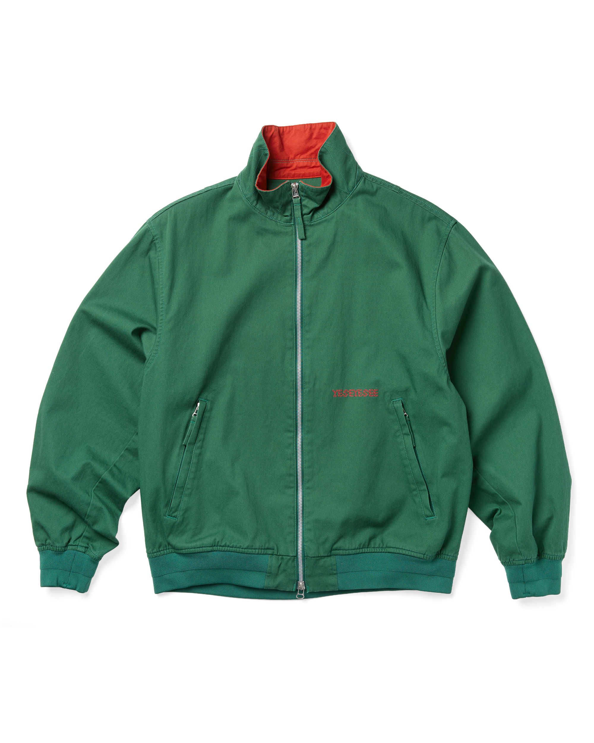 yeseyesee - Zip Work Jacket (Green) product image 1 | TRAB K-Fashion Australia