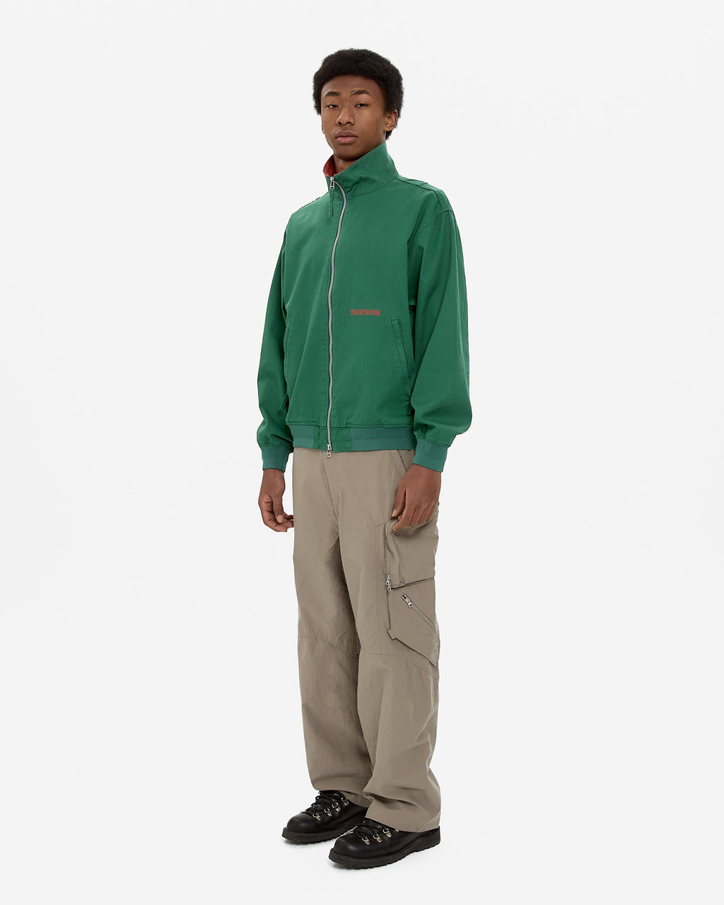 yeseyesee - Zip Work Jacket (Green) product image 10 | TRAB K-Fashion Australia